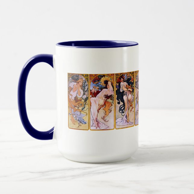 Alphonse Mucha Tasse (Links)