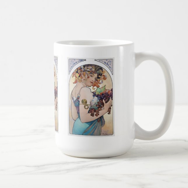 Alphonse Mucha Tasse (Rechts)