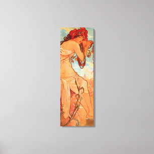 Alphonse Mucha, Vier Jahreszeiten, Sommer Leinwanddruck