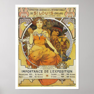 Alphonse Mucha Vintage-Plakat  Poster