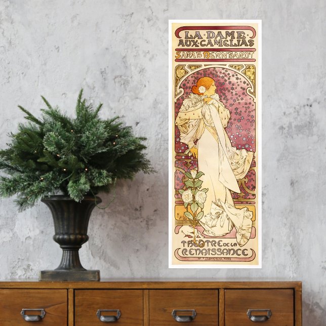 Alphonse Mucha Vintage Plakatwand Kunst Poster (Von Creator hochgeladen)