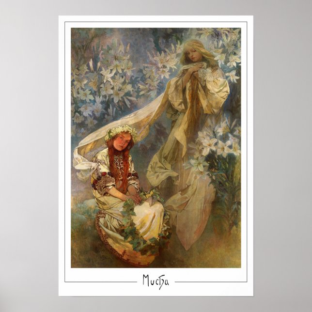 Alphonse Mucha Zedign Art Poster #165 (Vorne)