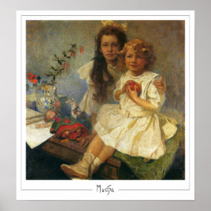 Alphonse Mucha Zedign Art Poster #331