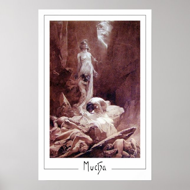 Alphonse Mucha Zedign Art Poster #77 (Vorne)