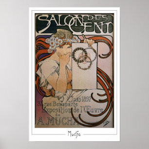 Alphonse Mucha Zedign Art Poster #93