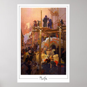 Alphonse Mucha Zedign Kunstposter #187 Poster