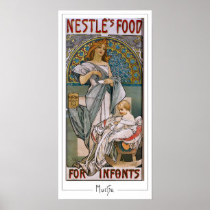 Alphonse Mucha Zedign Kunstposter #299 Poster
