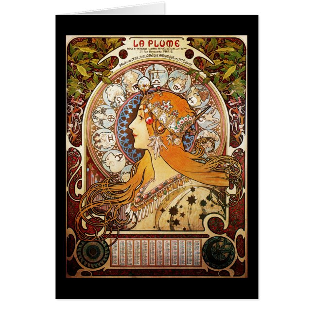 Alphonse Mucha Zodiac (Vorne)