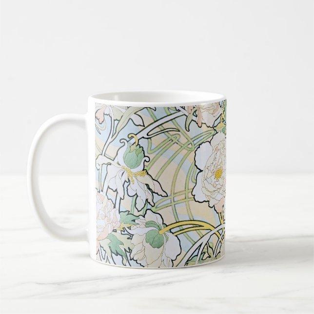 Alphonse-Mucha-Zwerge Kaffeetasse (Links)