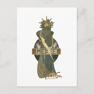 Alphonse Muchas Medee (1898) Postkarte
