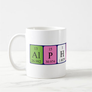 Alphonso Periodenname Tasse