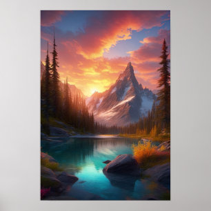 Alpin Elegance, Schneeberg Poster