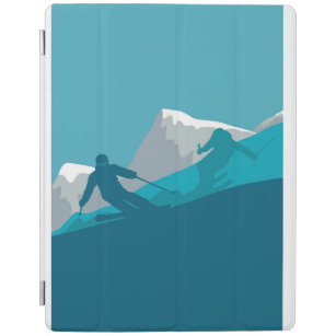 Alpin Skifahren iPad Hülle