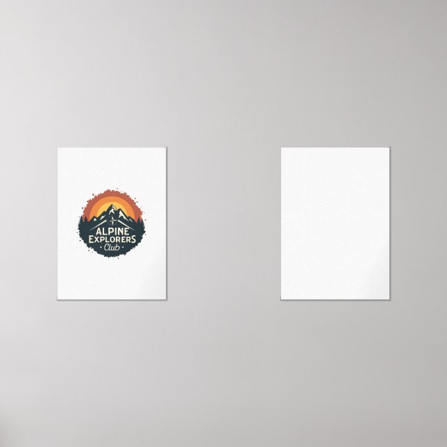  Alpine Explorers Club Bilderwand Sets (Vorderseite)