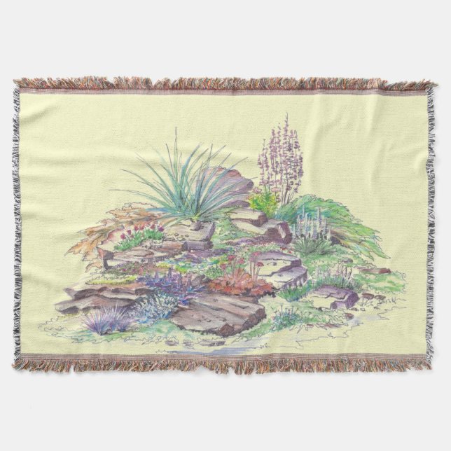 Alpine Garten-Landschaftsgestaltung Decke (Vorderseite)