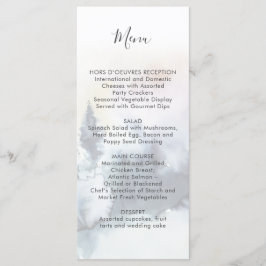 Alpine Hochzeit | Menükarte