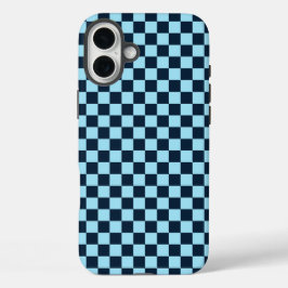 Alpine ice checkerboard pattern iPhone 16 plus hülle