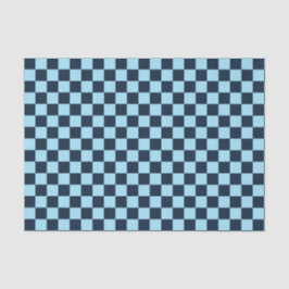 Alpine ice checkerboard pattern seidenpapier