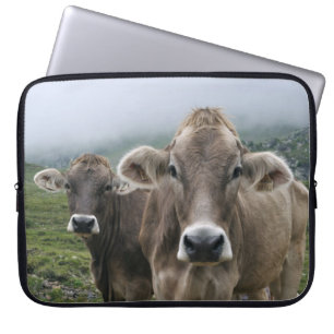 Alpine Kuh Laptopschutzhülle