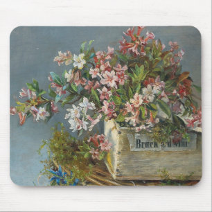 Alpine Rose in einer Windows Box - Andreas Lach Mousepad