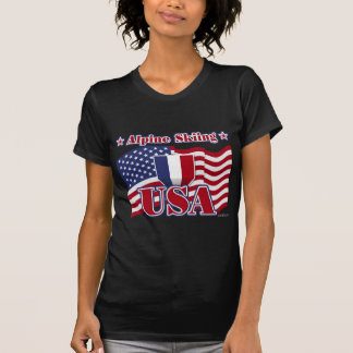Alpine Ski USA T-Shirt