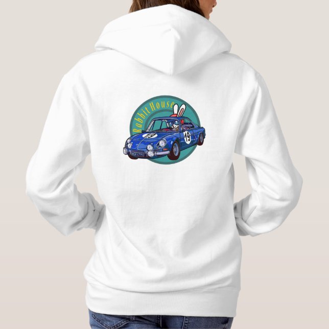 Alpine type A110 B Hoodie (Rückseite)