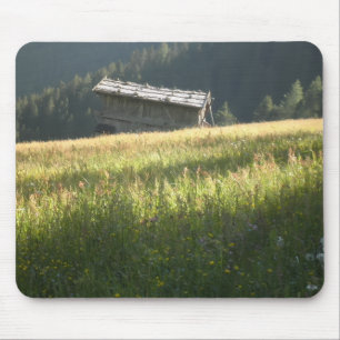 Alpine Wiese Hütte - Foto Pakifoto Mousepad