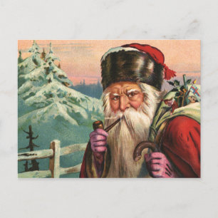 Alpiner Weihnachtsmann Postkarte