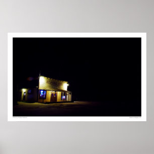 Alpines Gasthaus (Farbe) Poster