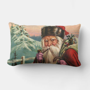 Alpines Santa Lendenkissen mit Botschaft