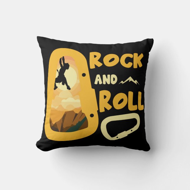 Alpinismus Hochgebirge Kissen (Vorderseite)