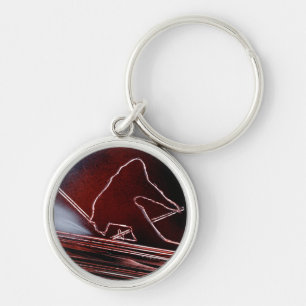 Alpinski-Schlüsselanhänger Schlüsselanhänger