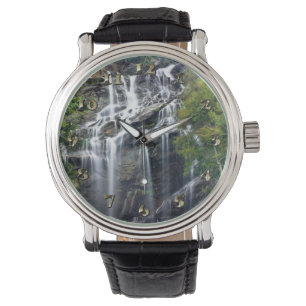 Alps Mountain Top Waterfall Armbanduhr