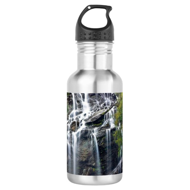 Alps Mountain Topwaterfall Edelstahlflasche (Vorderseite)