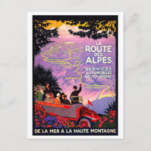 Alptransit Postkarte