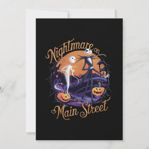 Alptraum auf der Hauptstraße,Halloween Einladung