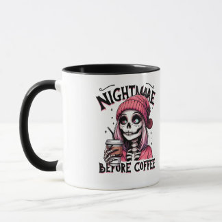 Alptraum vor dem Kaffee Tasse