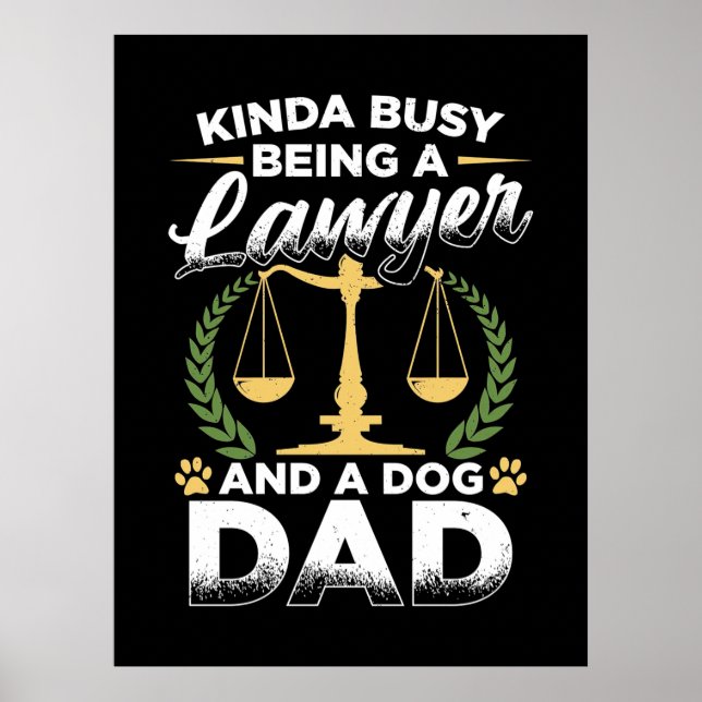 Als Anwalt und Vater Poster (Vorne)