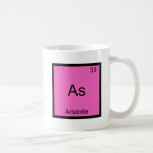 Als - Aristoteles Lustiges Element Chemie Symbol T Kaffeetasse