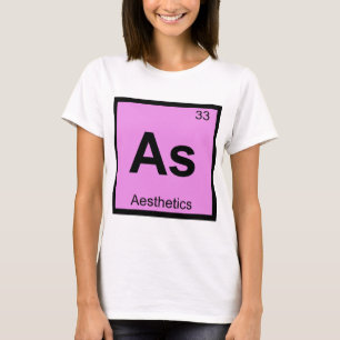 Als - Ästhetik Philosophie Chemie Symbol T-Shirt