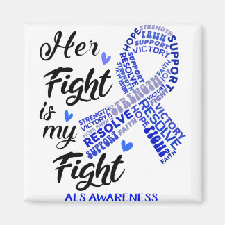 ALS Awareness Ihr Kampf ist mein Kampf Magnet