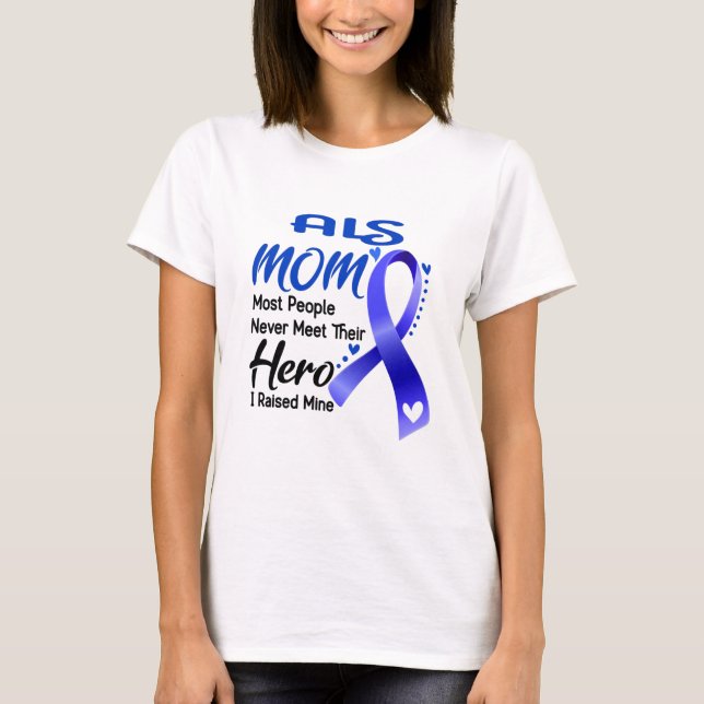ALS Awareness Month Ribbon Geschenke T-Shirt (Vorderseite)