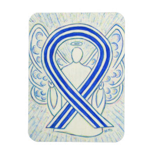 ALS Awareness Ribbon Angel Custom Magnet Geschenk