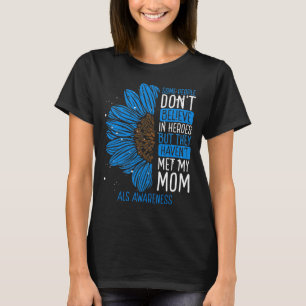 ALS Awareness Ribbon Mama ALS Warrior T-Shirt