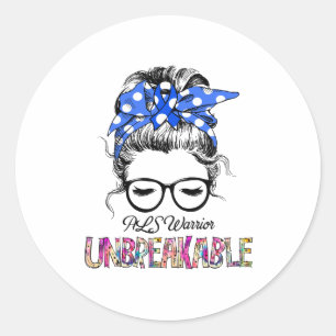 ALS Awareness Ribbon Support Geschenke Runder Aufkleber