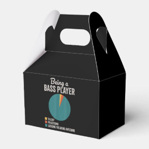 Als Bassist Musiker Funny Bass Gitarrist Geschenkschachtel