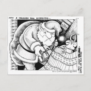 Als Bug in einem Rug Postkarte