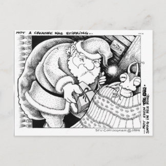 Als Bug in einem Rug Postkarte