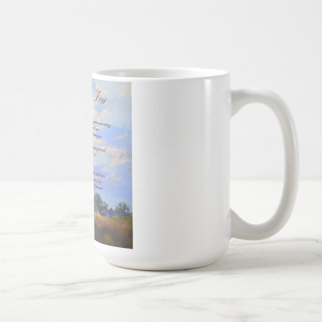 Als Dämmerung die TagesTasse Tasse (Rechts)