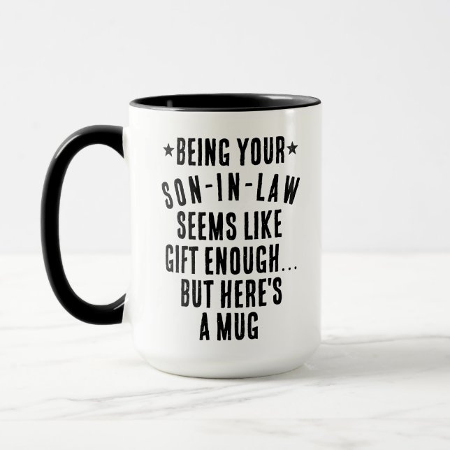 Als dein Schwiegersohn zu sein scheint ein Geschen Tasse (Links)